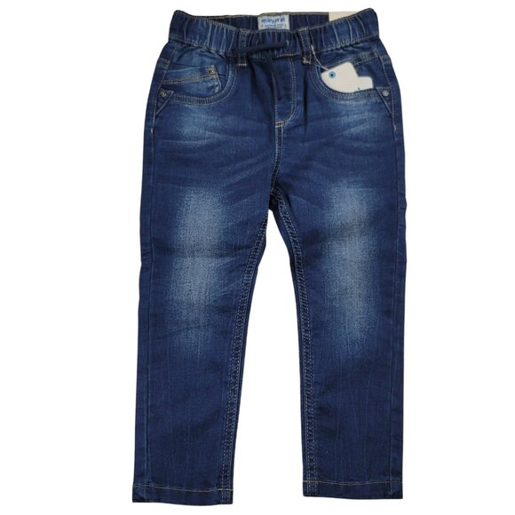 Mayoral Boys Blue Denim Jeans Size 3 - Picture 1 of 9